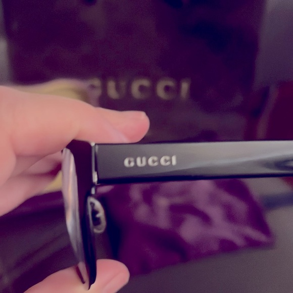 Gucci eyeglasses with case, dust cloth - Picture 14 of 17